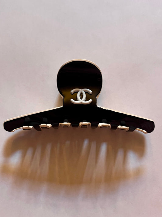 Classic Black CC Hair Claw Clip