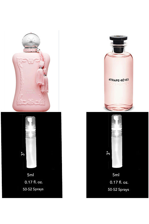 Luxury layers Loui Vuitton Attrape-Rêves and Parfum de Marley Delina exclusif