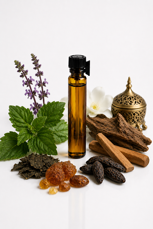 Patchouli Oriental Arabian Perfume Oil | Rich Earthy Woods | Alcohol-Free Perfume Oil