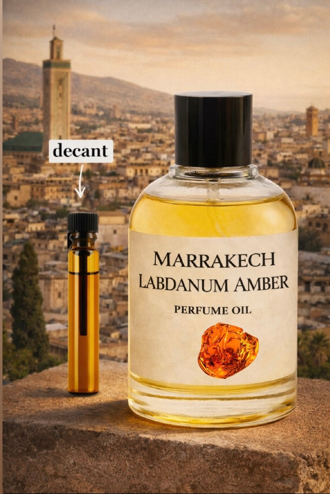 MARRAKECH LABDANUM AMBER PERFUME OIL