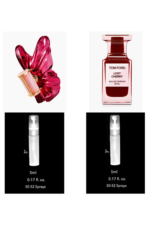 Luxury layer “ Tom ford Lost Cherry and Carolina Herrera The La Bomba “